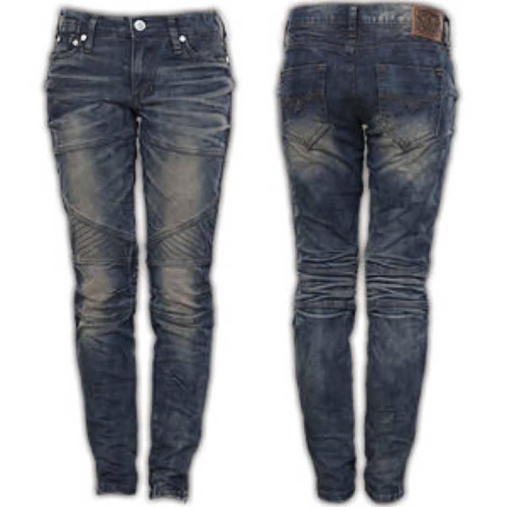 Affliction Raquel Moto Skinny Jeans 26 NWT